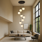 Gade's Villa Staircase Chandelier