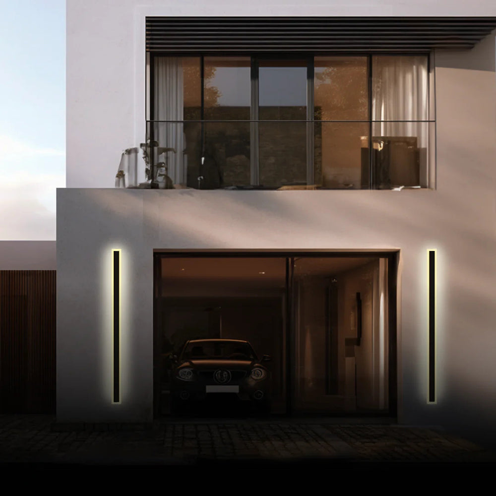 Vynn Modern Outdoor Waterproof LED Wall Sconce Black/White