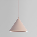 Valentina Minimalist LED Pendant Light White/Black Bedroom Acrylic