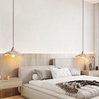 Japanese Vintage Cement Flower Pendant Light | 1-Light