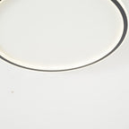 Arisha Modern Ring LED Ceiling Light Black/White Living Room/Bedroom