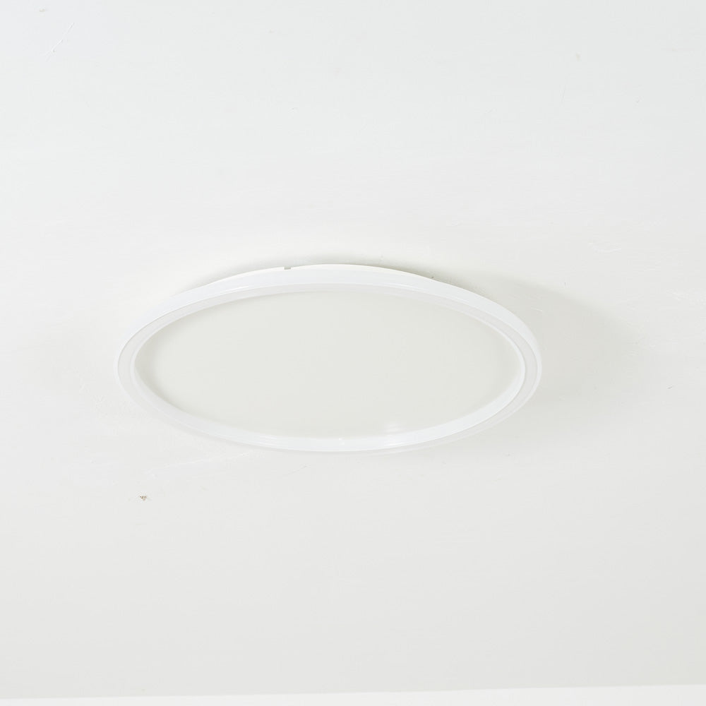 Quasso Modern Round Ceiling Light White/Black. Living Room