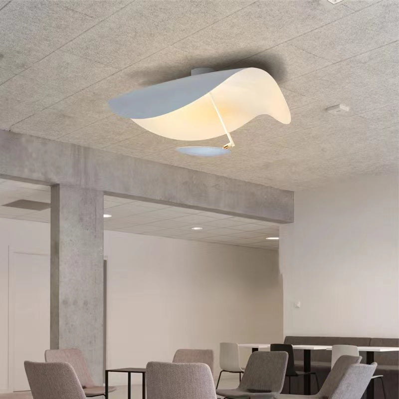 Jexie Ceiling Light Modern Leaf Black/Gold Living Room Bedroom