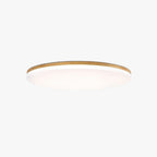 Eilo Large Modern Round LED Ceiling Light Wood