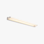 Arisha Nordic Linear Metal Mirror Front Wall Lamp, Chrome/Black