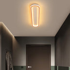 Arisha Ceiling Light Rectangular Black/Gold Bedroom/Living Room