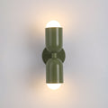 Aria Wall Lamp 2 Flames Modern LED Black Indoor/Hallway