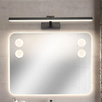 Arisha LED Rotatable Mirror Front Vanity Wall Lamp, Metal, Bathroom