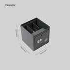 Nexu Modern Adjustable Square Outdoor Wall Lamp LED