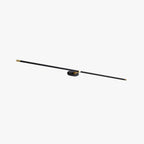 Ivox Minimalist Linear Wall Lamp Gold&Black
