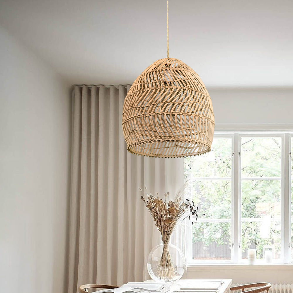 Geul Basket Rattan Pendant Light