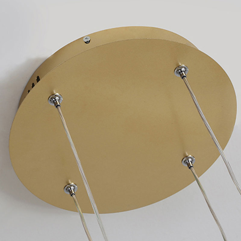 Remi Modern Metal Black/Gold/Coffee Suspension Ring