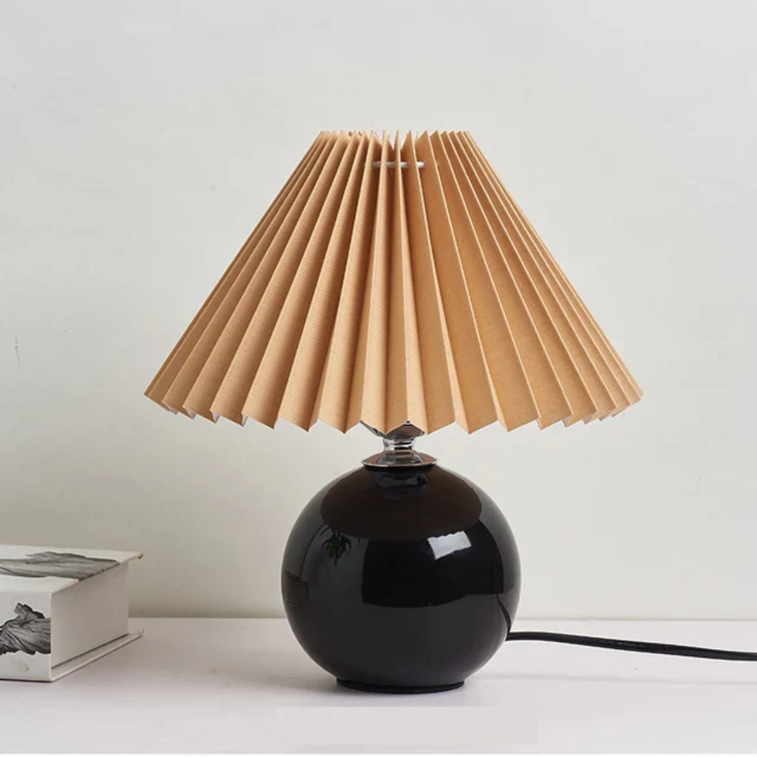 Jivro – Antique Ceramic Table Lamp for Warm Ambient Lighting
