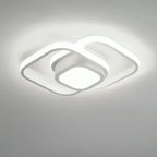 Modern LED Ceiling Light with Double Ring Design - Twilight Rings