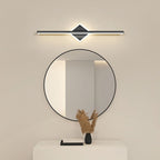 Vesso Modern Round/Square Wall Sconce Black/Gold. Bathroom