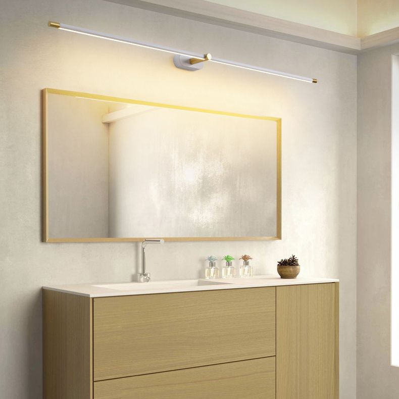 Ivox Minimalist Linear Wall Lamp Gold&Black
