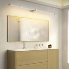 Ivox Minimalist Linear Wall Sconce Gold & Black