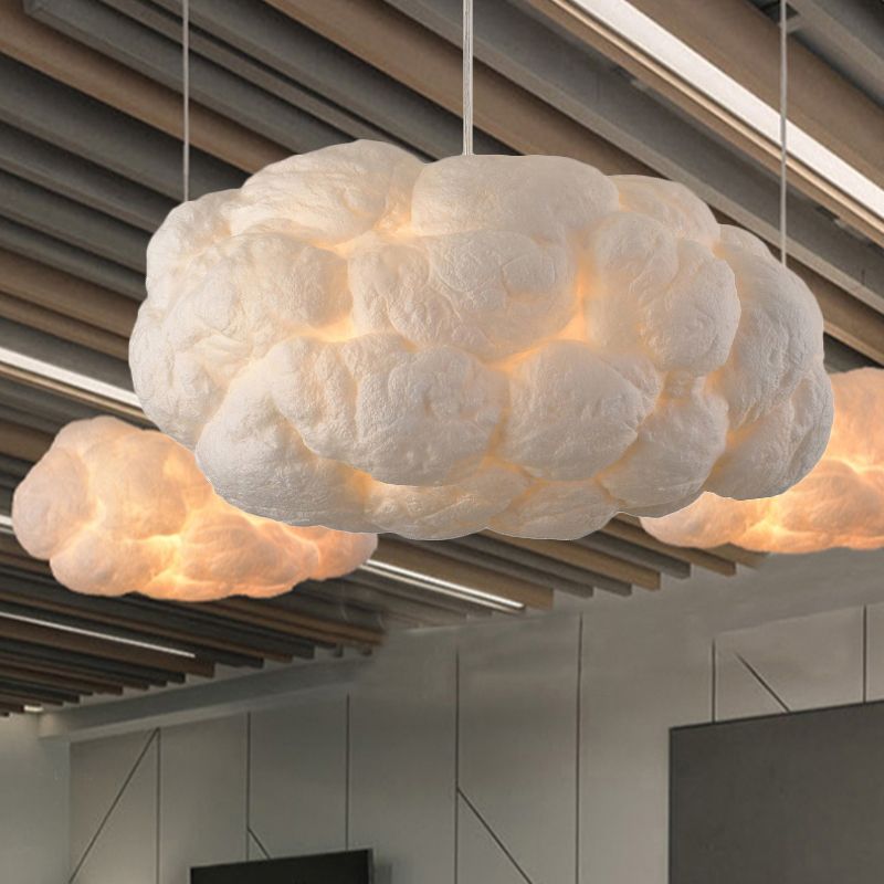 Arisha Modern LED Pendant Light Cloud White Living Room/Children's Room