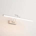 Volo Adjustable Simple Linear Wall Sconce Black/White. Bedroom