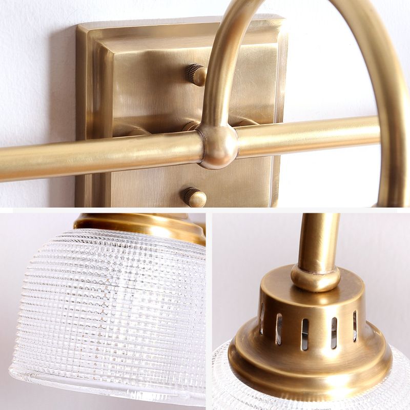 Arisha Prismatic Glass Vanity Wall Lamp