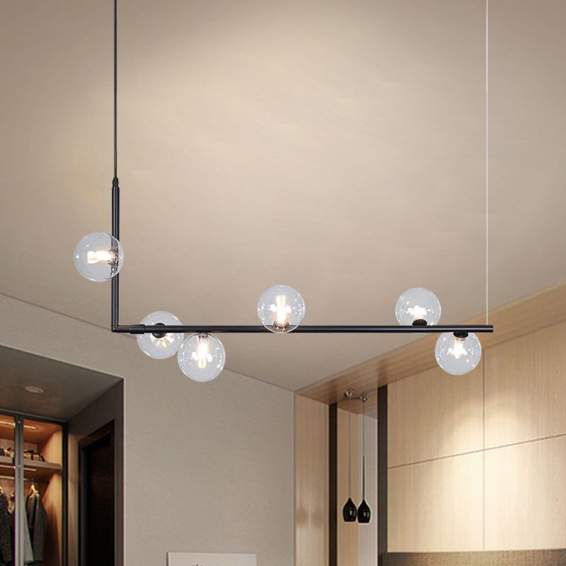 Valentina Suspension, 6/8 Lights, 2 Colors