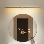 Ivox Minimalist Linear Wall Sconce Gold & Black