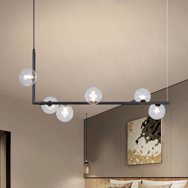 Valentina Suspension, 6/8 Lights, 2 Colors