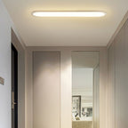 Arisha Modern Ceiling Light Dimmable Black Rectangular Living Room/Bedroom Metal