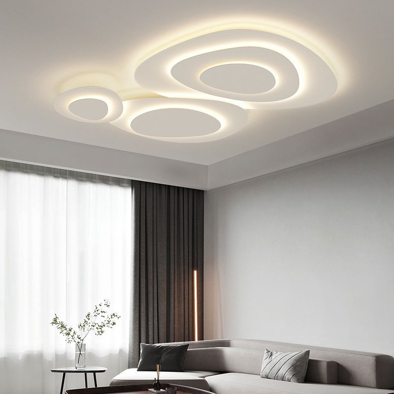 Jurel Ceiling Light White Cloud Bedroom