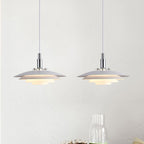Valentina Modern LED Pendant Light Black/White Living Bedroom Dining Room Metal