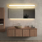 Arisha Simple White Bar Mirror Front Vanity Wall Lamp