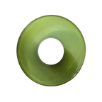 Nordic Glass Olive Disc Wall & Ceiling Light LED 1-light
