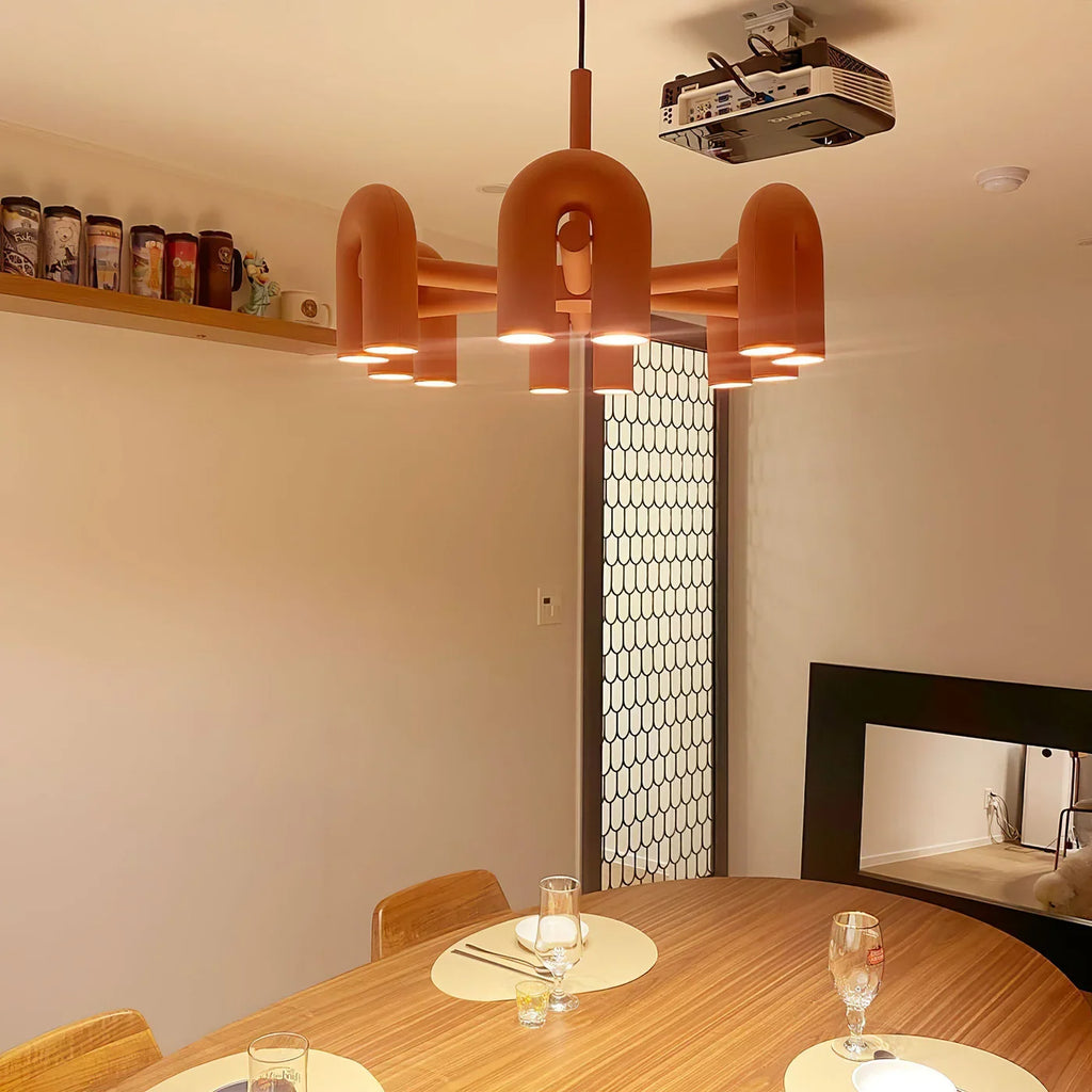 Designer Hanging Lamp with Sculptural Form – Modern Lighting