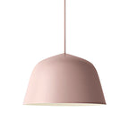 Nordic Style Dome Shade Hanging Ceiling Light 10"/16" Dia 1 Light Metal Pendant Lamp in Black/Green for Bedroom