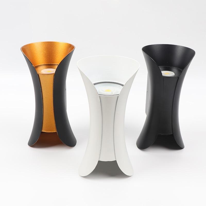 Noxel Curved Outdoor Wall Mounted LED Lamp