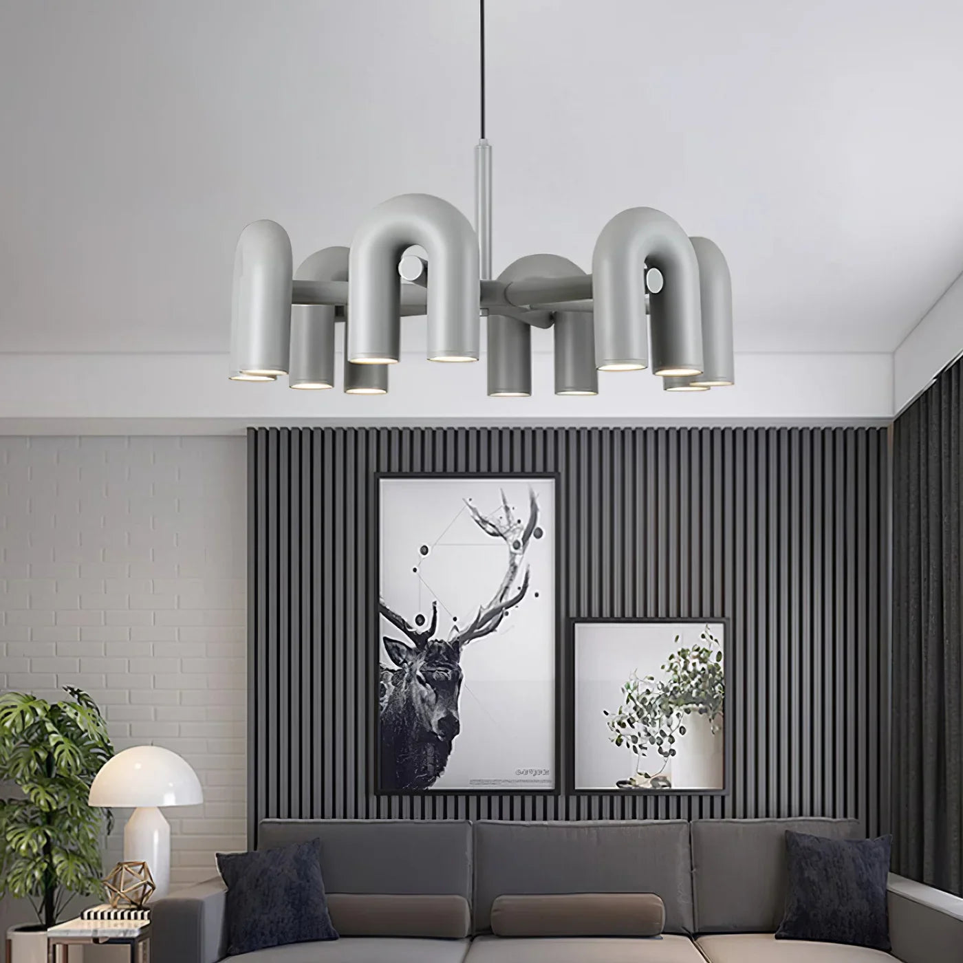 Designer Hanging Lamp with Sculptural Form – Modern Lighting