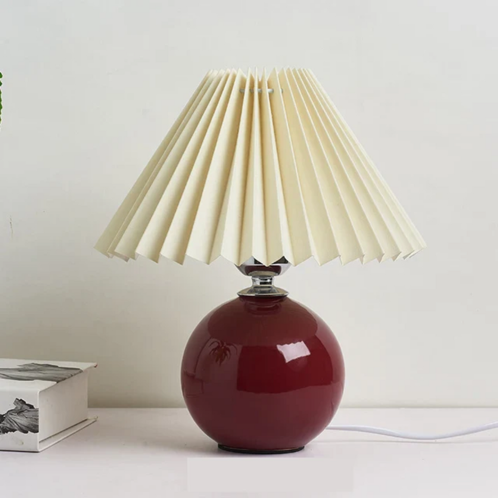 Jivro – Antique Ceramic Table Lamp for Warm Ambient Lighting