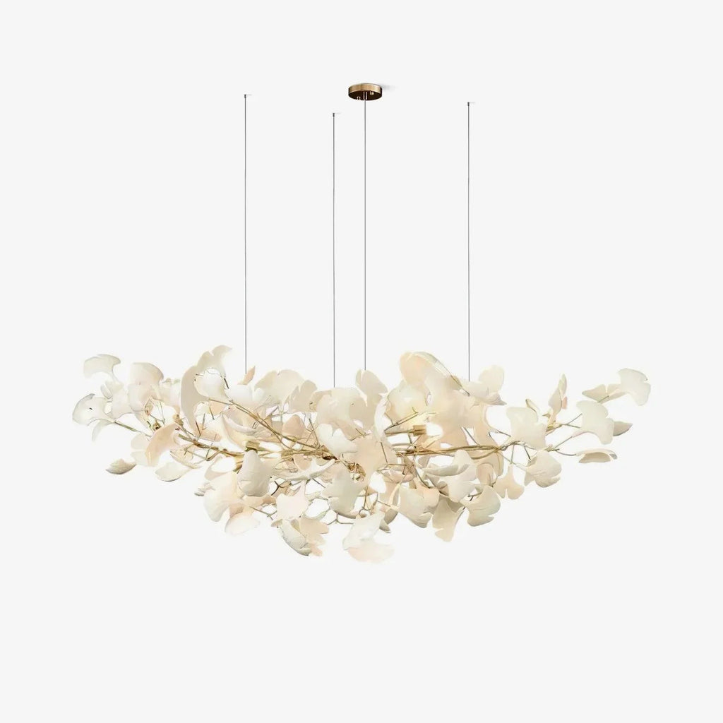 Luxury U-Shaped Ceramic Chandelier for Living Room