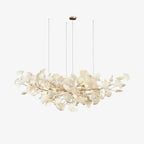Luxury U-Shaped Ceramic Chandelier for Living Room