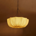 Aurelia Vintage Fabric Hanging Light