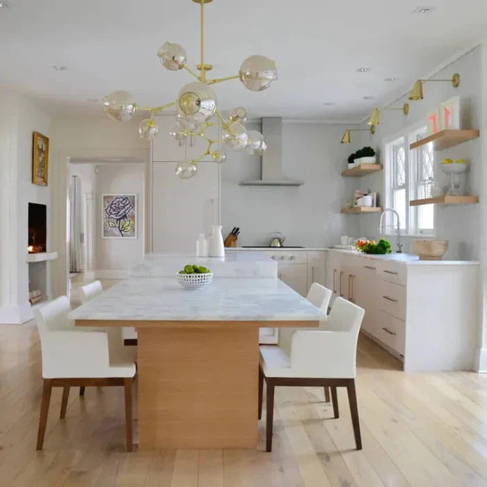Molecular Designer Chandelier 8-Arm – Modern LED Ceiling Lamp