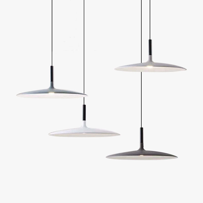 Aria Pendant Light Dome Black/Red/White/Light Gray/Army Green