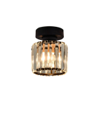 Modern Glass Square Ceiling Light 1-Light