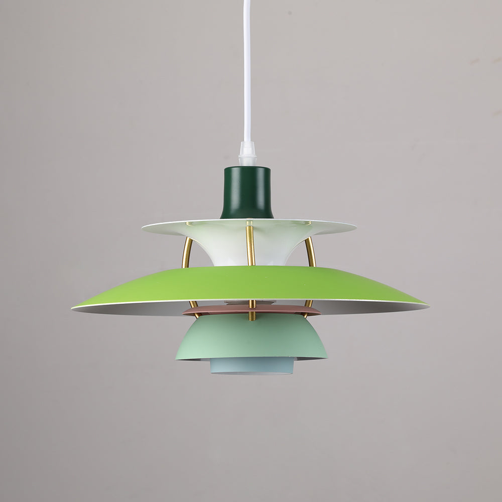 Aria Macaron Shade Pendant Light, 15 Colors