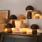Pheme - Rechargeable Wooden Table Lamp