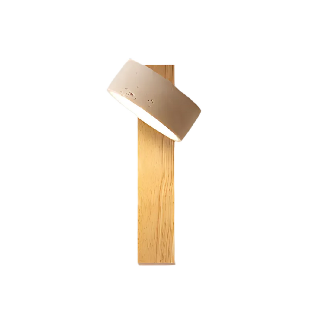 Fotis - Wabi Sabi Wall Lamp | Travertine Wall Lighting Indoor