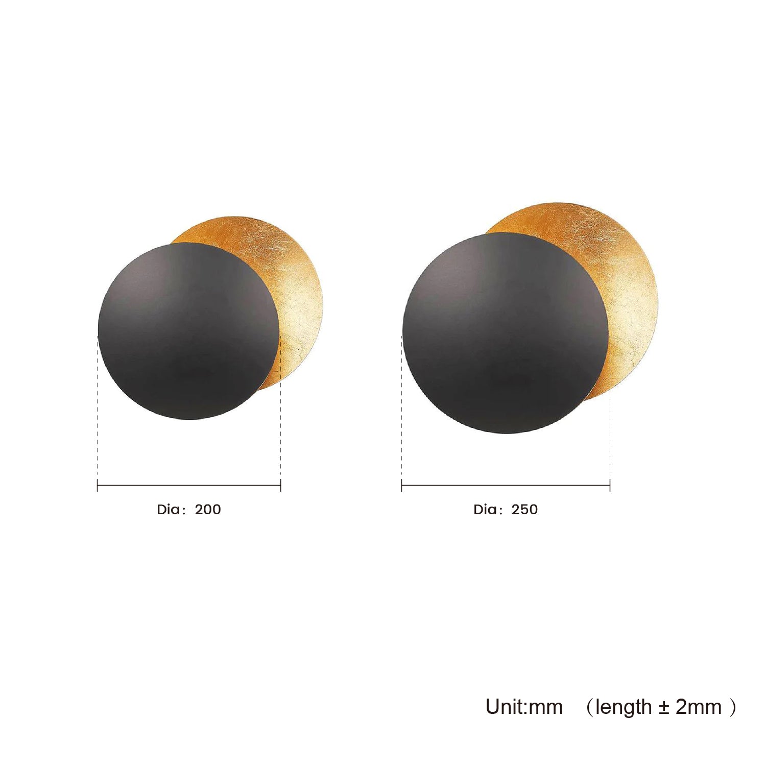 Rothe LED Adjustable Disc Wall Light