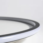 Arisha Modern Ring LED Ceiling Light Black/White Living Room/Bedroom