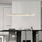 Arisha Modern LED Pendant Light White Marble Dining Room/Bar