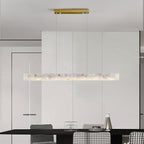 Arisha Modern LED Pendant Light White Marble Dining Room/Bar
